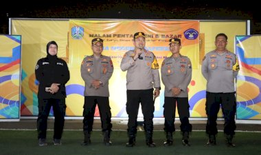 Kunjungi-Pulau-Sapeken,-Kapolres-Sumenep-Berikan-Motivasi-Pelajar-Masuk-Anggota-Polri